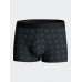 Трусы боксеры мужские Impetus Serene черные с рисунком