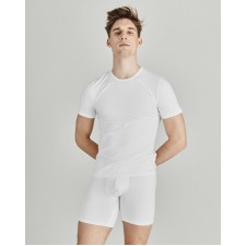 Футболка мужская с коротким рукавом белая Impetus Cotton Stretch