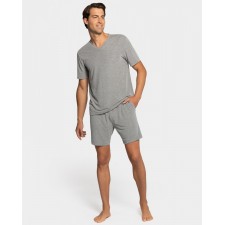 Комплект для отдыха мужской (пижама) Impetus Guayabera short серый