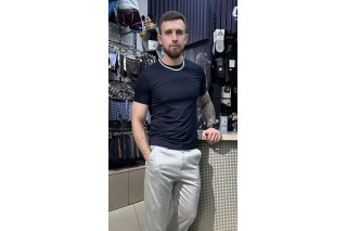 Футболка мужская Steel Way Basic темно-синяя