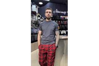 Футболка мужская графит хлопок Impertex