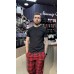 Футболка мужская черная хлопок Impertex