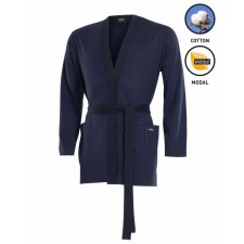 Халат кимоно мужской домашний темно-синий Impetus Beijing