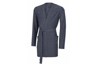 Халат мужской домашний синий Impetus Bayamo