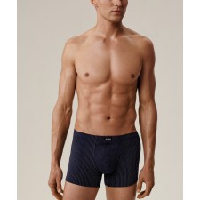 Мужские трусы шорты Atlantic, набор 3 шт., хлопок, кобальт + деним + темно-голубые, 3MH-218