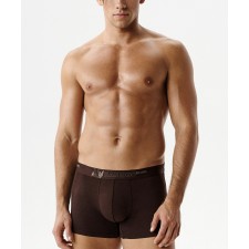 Мужские трусы шорты Atlantic набор 3 шт., бамбук, бежевые + коричневые + сине-зелёные, 3MH-231