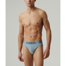 Мужские трусы слипы спорт Atlantic 3 шт. в уп., бамбук, темно-синие + голубые + графитовые, 3MP-199