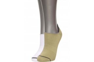 Подследники (носки) мужские ASKOMI AU-4015 2 пары хаки, белый