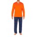 Костюм домашний мужской (пижама) HOM Malmousque оранжевый