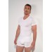 Футболка мужская HOM Tencel soft белая