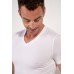 Футболка мужская HOM Tencel soft белая