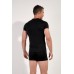 Футболка мужская HOM Tencel soft черная