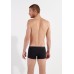 Мужские бесшовные трусы боксеры HOM Clean Cut из модала черные