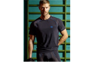 Мужская спортивная футболка HOM Sports Lab черная