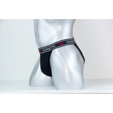 Мужские трусы танга Cornette HE черные