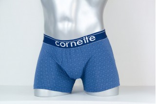 Трусы-боксеры мужские Cornette HE Lace светло-синие