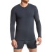 Футболка мужская Cornette HE Long Sleeve U графит