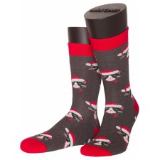 Носки unisex ASKOMI AF-C7720 серый меланж