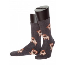 Носки unisex ASKOMI AF-C7930 темно-серый меланж