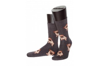 Носки unisex ASKOMI AF-C7930 темно-серый меланж