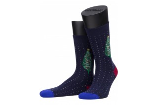 Носки новогодние unisex ASKOMI AF-C8260 темно-синие