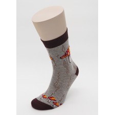 Носки unisex ASKOMI AF-C8780 серый меланж