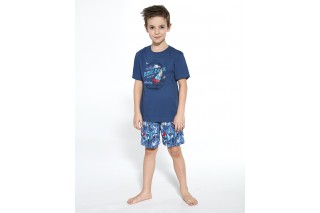 Комплект для отдыха для мальчиков (пижама) Cornette Blue dock Kids джинс