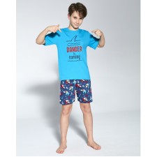 Комплект для отдыха для мальчиков (пижама) Cornette Danger Young бирюзовый