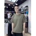 Футболка оверсайз мужская оливковая хлопок DS