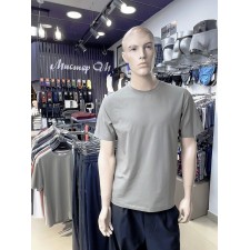 Футболка мужская оливковая хлопок MiniMalisM DS