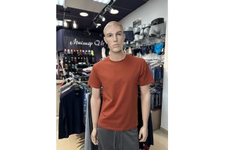 Футболка мужская кирпичная хлопок MiniMalisM DS