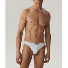 Мужские трусы слипы мини Atlantic 1 шт. в уп., пима хлопок, белые, Basic BMP-014