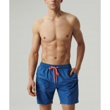 Пляжные шорты мужские Atlantic 1 шт. в уп., полиэстер, голубые, KMB-223
