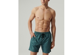 Пляжные шорты мужские Atlantic, полиэстер, изумрудные, KMB-223