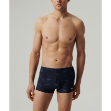 Купальные шорты мужские Atlantic 1 шт. в уп., полиамид, темно-синие + голубые, KMS-319