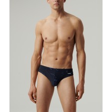 Плавки мужские спорт Atlantic 1 шт. в уп., полиамид, темно-синие + голубые, KMT-339