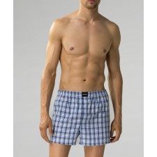 Мужские трусы боксеры семейные Atlantic 1 шт., хлопок, голубые, MBT-002