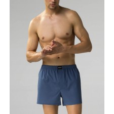 Мужские трусы боксеры семейные Atlantic 1 шт., хлопок, индиго, MBT-003