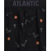 Мужские трусы боксеры семейные Atlantic 1 шт. в уп., хлопок, черные, MBX-052