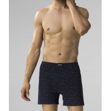 Мужские трусы боксеры семейные Atlantic 1 шт. в уп., хлопок, темно-синие, MBX-056