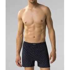 Мужские трусы боксеры семейные Atlantic 1 шт. в уп., хлопок, темно-синие, MBX-057