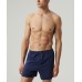 Мужские трусы боксеры семейные Atlantic, хлопок, темно-голубые, MBX-069