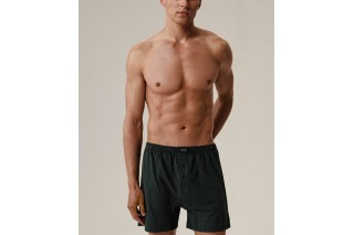 Мужские трусы боксеры семейные Atlantic, хлопок, изумрудные, MBX-079