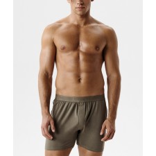 Мужские трусы боксеры Atlantic, микромодал, темно-серые, MBX-662