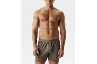 Мужские трусы боксеры Atlantic, микромодал, темно-серые, MBX-662