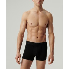 Мужские трусы шорты Atlantic 1 шт. в уп., микромодал, черный, MH-1201
