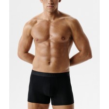 Мужские трусы шорты Atlantic, микромодал, черные, MH-1204