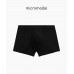 Мужские трусы шорты Atlantic, микромодал, черные, MH-1204