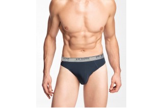 Мужские трусы слипы спорт Atlantic 1 шт. в уп., микромодал, графит, MP-1562