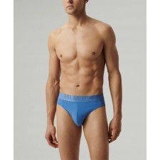 Мужские трусы слипы спорт Atlantic 1 шт. в уп., микромодал, голубые, MP-1585